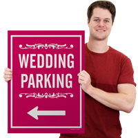 Event Parking Directional Sign