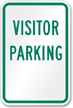 Visitor Church Parking Sign, SKU: K-5689