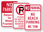 Custom Parking Signs | Custom Parking Lot Signs