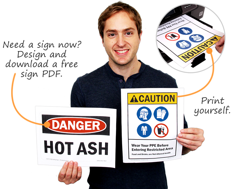 Free Custom Safety Signs at Kathy Womack blog