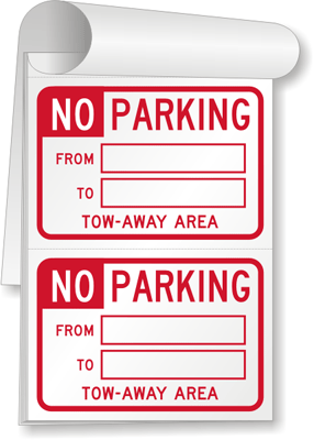 Event Parking Signs - Valet Parking Signs, Visitor Parking Signs