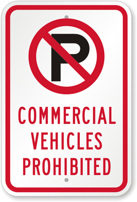 prohibited sign