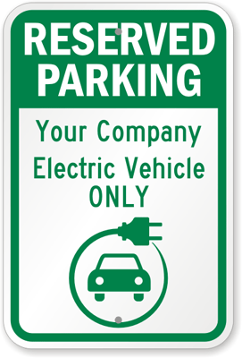 Custom Reserved Parking Sign