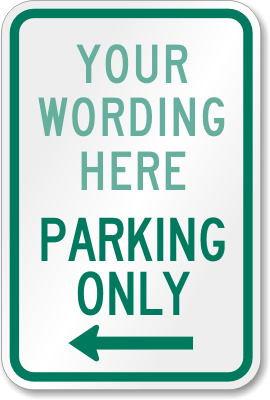 Custom Reserved Parking Signs | Free Shipping & Fast Delivery
