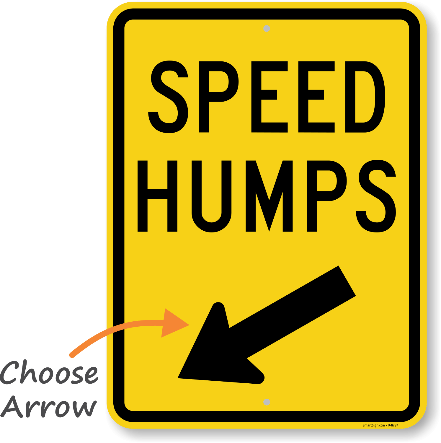 Hump Sign Photos and Images