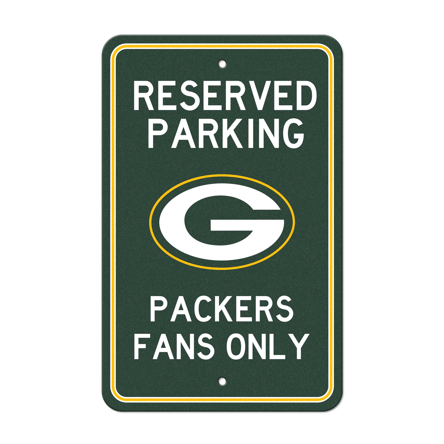 Green Bay Packers hot - Locker Room Sign & Football Fans Only Parking Sign