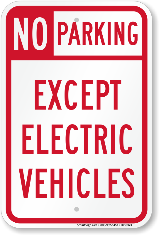 no electricity sign
