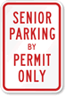 Reserved For Senior Citizens Sign , SKU: K-8571